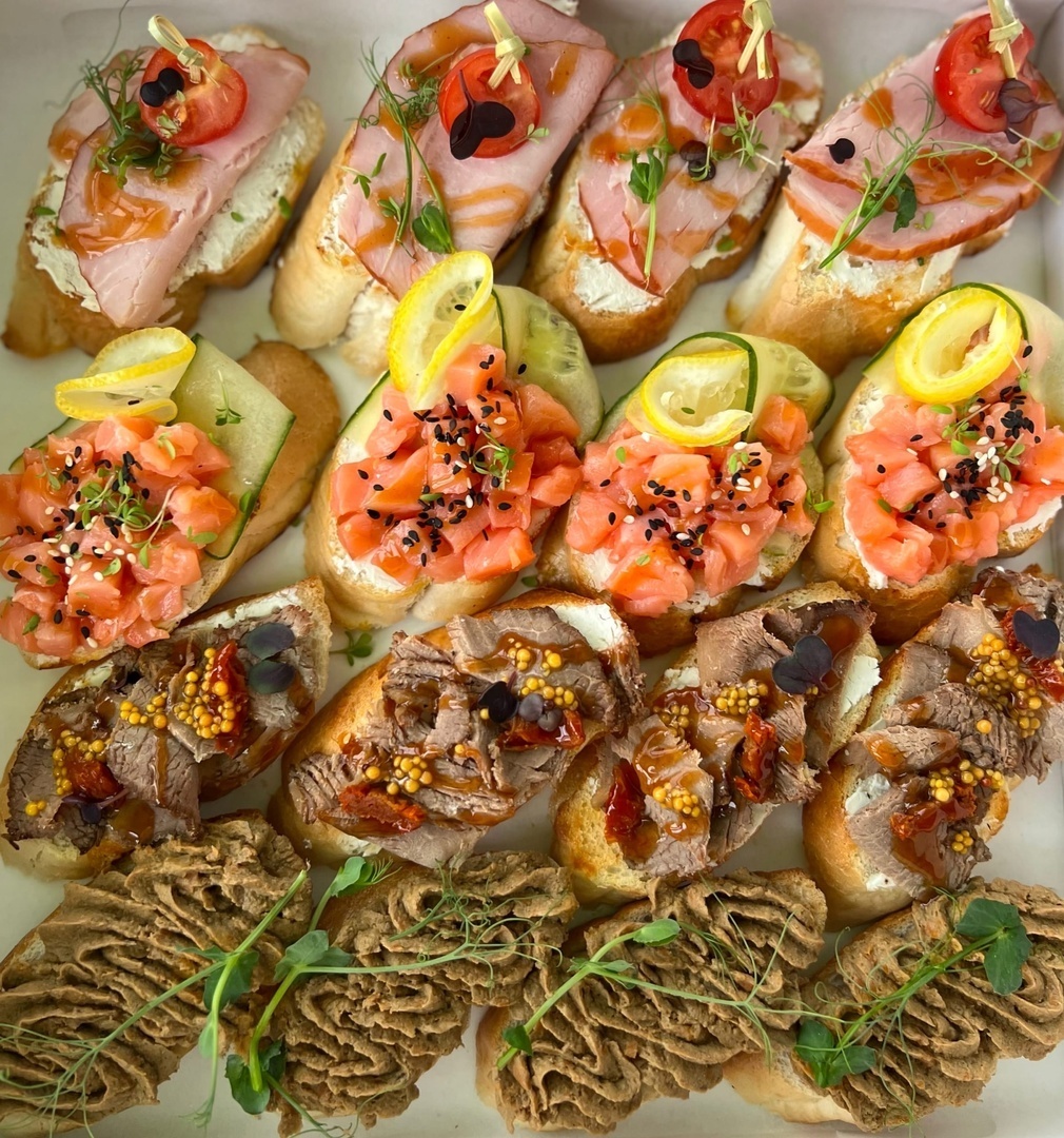 Брускетты 16 шт.